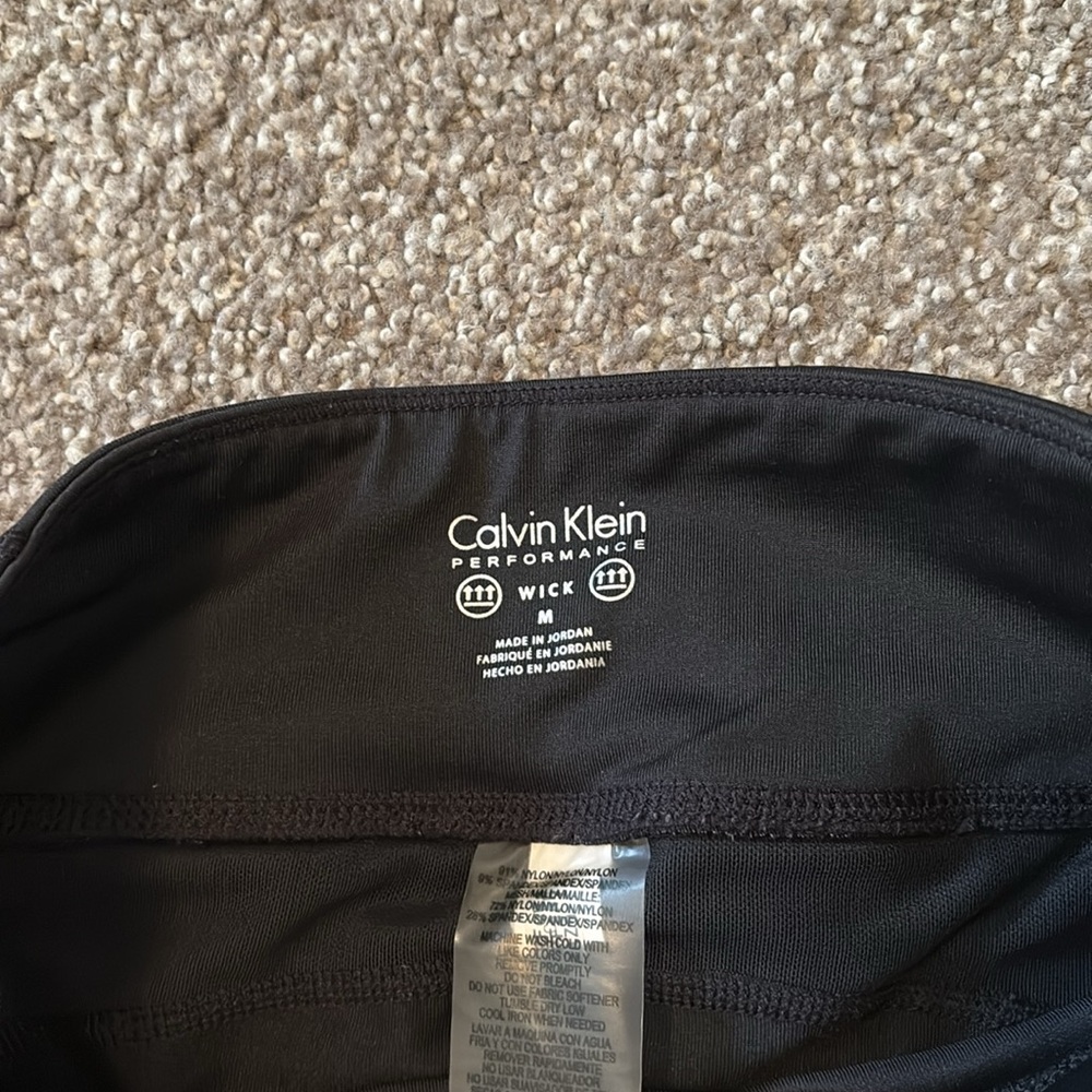 Calvin Klein Performance Geometric Patterned Leggings - Picture 5 of 5